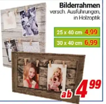 CENTERSHOP Bilderrahmen Angebot