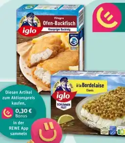 REWE Iglo Filegro-Ofen-Backfisch Angebot
