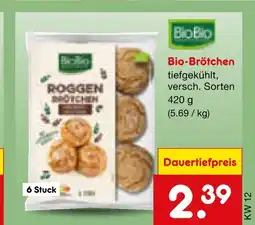 Netto Marken-Discount Biobio bio-brötchen Angebot