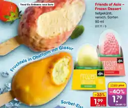 Netto Marken-Discount Friends of Asia - Frozen Dessert Angebot