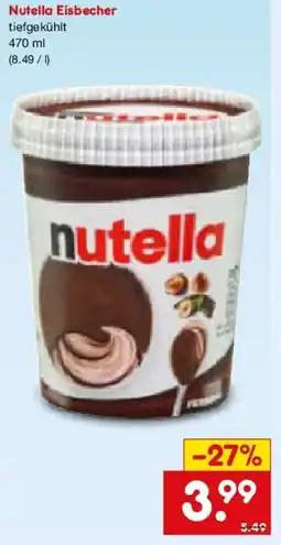 Netto Marken-Discount Nutella Eisbecher Angebot
