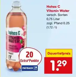 Netto Marken-Discount Hohes C Vitamin Water Angebot