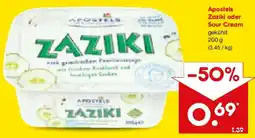 Netto Marken-Discount Apostels Zaziki oder Sour Cream Angebot