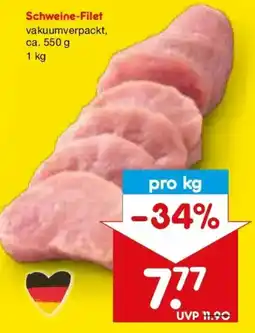 Netto Marken-Discount Schweine-Filet Angebot