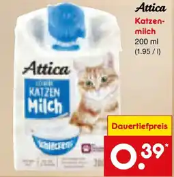 Netto Marken-Discount Attica Katzenmilch Angebot