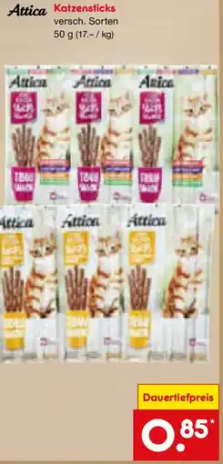 Netto Marken-Discount Attica Katzensticks Angebot