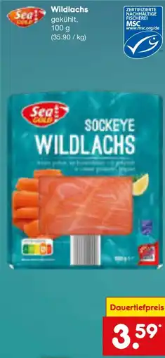 Netto Marken-Discount Sea gold wildlachs Angebot