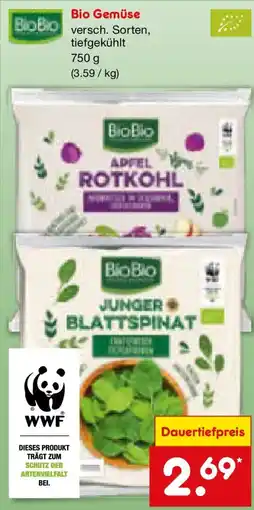 Netto Marken-Discount Bio Gemüse Angebot