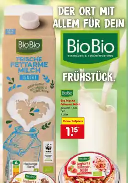 Netto Marken-Discount Bio frische fettarme Milch Angebot