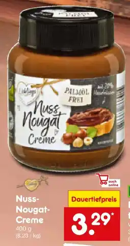Netto Marken-Discount Nuss, Nougat Creme Angebot