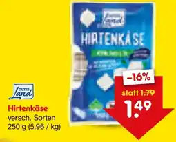 Netto Marken-Discount Hirtenkäse Angebot