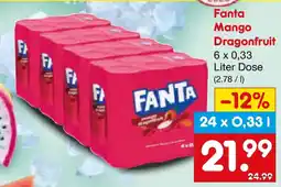 Netto Marken-Discount Fanta Mango Dragonfruit Angebot