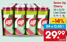 Netto Marken-Discount Seven Up Cherry Angebot