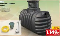 Netto Marken-Discount 4rain COMPACT Erdtank Paket Angebot