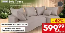 Netto Marken-Discount JUSKYS Sofa Tirano Angebot