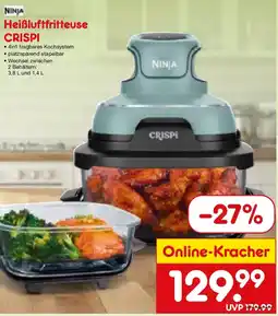Netto Marken-Discount Ninja Heißluftfritteuse CRISPI Angebot