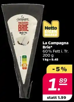 NETTO La Campagna Brie Angebot