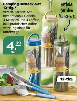 NETTO Camping Besteck-Set 12-tlg. Angebot