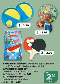 NETTO Strandball Spiel-Set Angebot