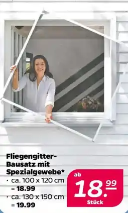 NETTO Fliegengitter Bausatz mit Spezialgewebe Angebot