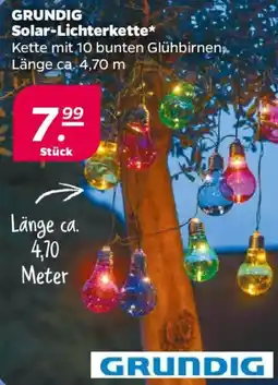 NETTO GRUNDIG Solar-Lichterkette Angebot