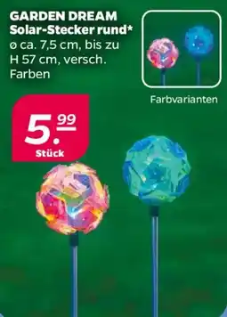 NETTO GARDEN DREAM Solar-Stecker rund Angebot