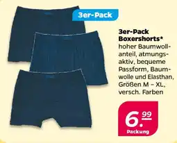 NETTO 3er-Pack Boxershorts Angebot