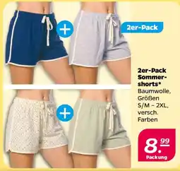 NETTO 2er-Pack Sommershorts Angebot