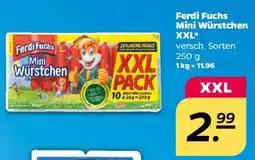 NETTO Ferdi Fuchs Mini Würstchen XXL Angebot