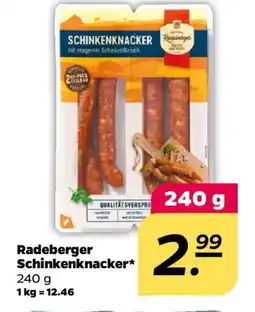 NETTO Radeberger Schinkenknacker Angebot