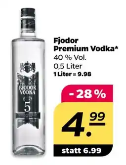 NETTO Fjodor premium vodka Angebot