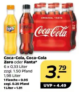 NETTO Coca-Cola, Coca-Cola Zero oder Fanta Angebot