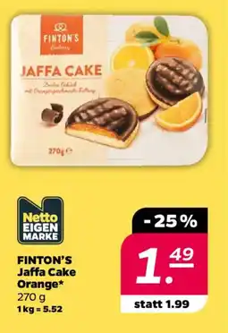 NETTO FINTON'S Jaffa Cake Orange Angebot