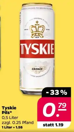NETTO Tyskie Pils Angebot