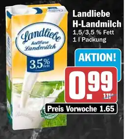 HIT Landliebe H-Landmilch Angebot