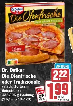 HIT Dr. Oetker Die Ofenfrische oder Tradizionale Angebot