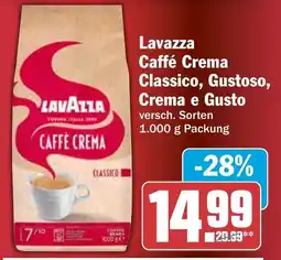 HIT Lavazza Caffé Crema Classico, Gustoso, Crema e Gusto Angebot