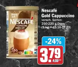 HIT Nescafé Gold Cappuccino Angebot