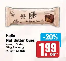 HIT KoRo Nut Butter Cups Angebot