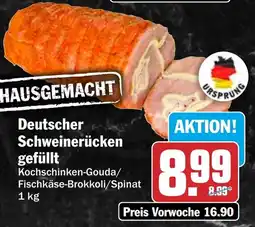 HIT Deutscher Schweinerücken gefüllt Angebot