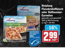 HIT Heiploeg Flusskrebsfleisch oder Kaltwasser Garnelen Angebot