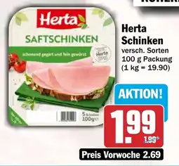 HIT Herta Schinken Angebot