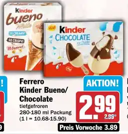 HIT Ferrero Kinder Bueno/ Chocolate Angebot
