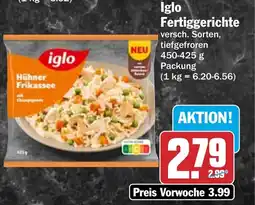 HIT iglo Fertiggerichte Angebot