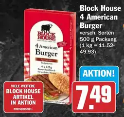 HIT Block House 4 American Burger Angebot
