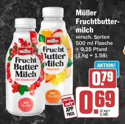 HIT Müller Fruchtbuttermilch Angebot