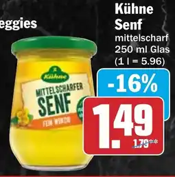 HIT Kühne Senf Angebot