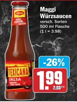 HIT Maggi Würzsaucen Angebot