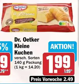 HIT Dr. Oetker Kleine Kuchen Angebot