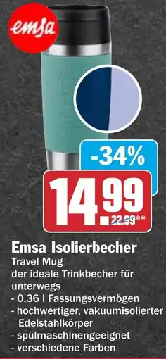 HIT Emsa Isolierbecher Angebot